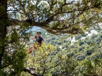 Phil abseils (Holidays in Sardinia April 2024)