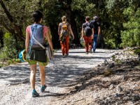 Walking to Buchi Arta to climb (Holidays in Sardinia April 2024)