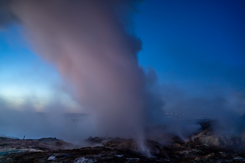 More thermal activity (Iceland January 2023)