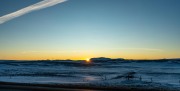 Sunrise on the Golden Circle road (Iceland January 2023)