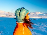 Ari wrapped up warmly (Iceland January 2023)