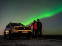 Parked for the lights (Iceland January 2023)