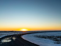 Setting sun (Iceland January 2023)