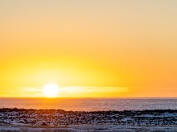 Sunset at the coast (Iceland January 2023)