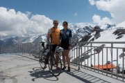 At the pass 2 (Ride up Stelvio Pass, Italy 2015)