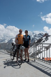 At the pass 3 (Ride up Stelvio Pass, Italy 2015)