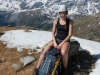 Leonie sitting down (Düsseldorfer Hütte Tramp)