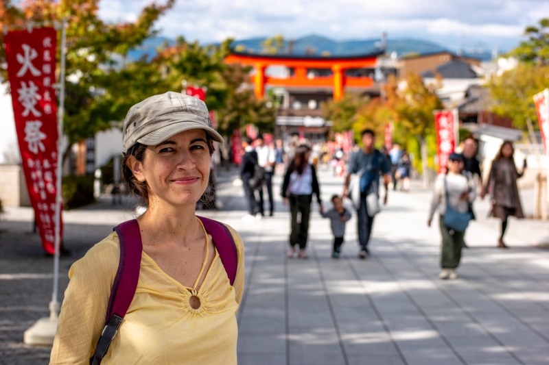 Ari ready for a day of touristing (Japan 2024)