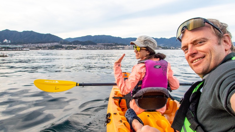 Kayaking with Ari (Japan 2024)