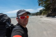 Cris on the beach (Kahurangi Point Jan 2021)