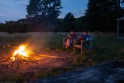 Dinner by the fire (Kahurangi Point Jan 2021)