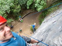 Climbing at Paines