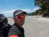 Cris on the beach (Kahurangi Point Jan 2021)