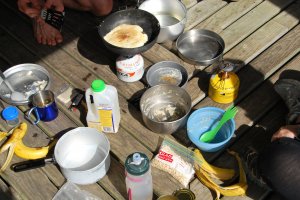 Breakfast at Hurunui Hut (30th Birthday Bash)