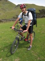 Ed on his bike (30th Birthday Bash)