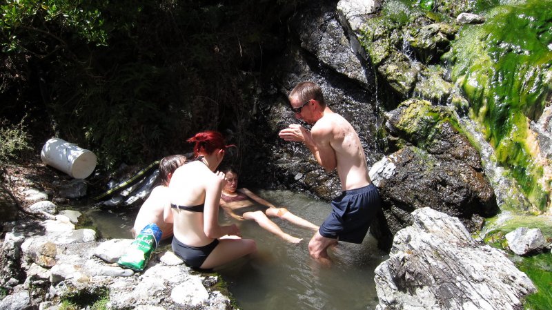 In the Hurunui Hot pools 2 (30th Birthday Bash)