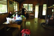 Inside Hurunui Hut (30th Birthday Bash)