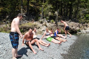 Sitting beside the river (30th Birthday Bash)