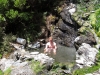 Cris in the Hurunui hot pools (30th Birthday Bash)