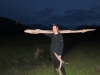 Ed and his large stick (30th Birthday Bash)