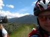 Gina and Cris riding back to Hurunui Hut (30th Birthday Bash)