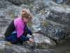 Gina filling up the river at Jolly Brook (30th Birthday Bash)