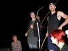 People with sticks (30th Birthday Bash)