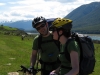 Simon and Anit with their bikes (30th Birthday Bash)