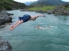 Simon dives into Jollie Brook (30th Birthday Bash)