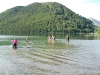 The race across Lake Taylor (30th Birthday Bash)