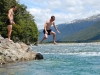 William jumps into the river (30th Birthday Bash)