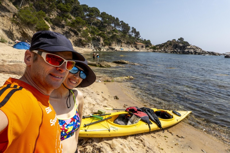 Stop along the way (Kayaking Costa Brava June 2025)