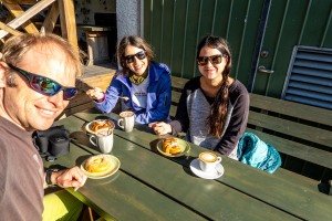 Birthday breakfast (Kayaking Sweden Sept 2023)