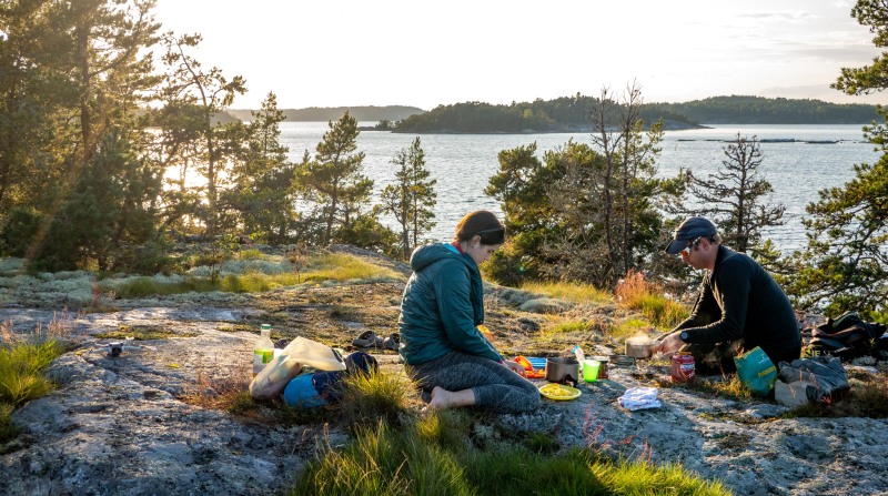 Curry time (Kayaking Sweden Sept 2023)