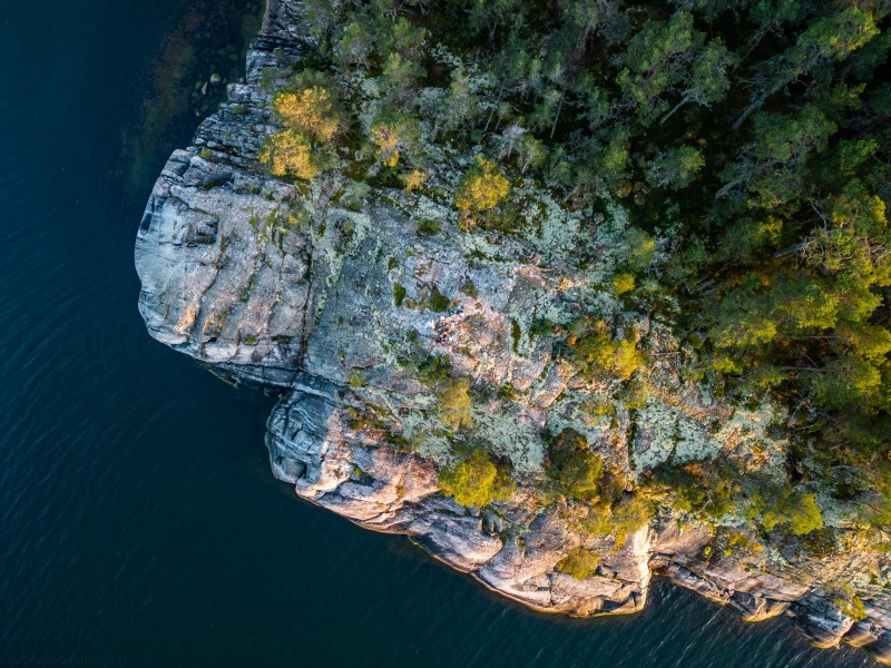 Dinner on the rock (Kayaking Sweden Sept 2023)