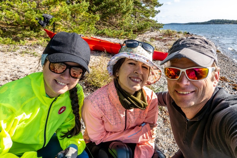 Ready to leave (Kayaking Sweden Sept 2023)