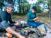 A two minute noodle feast (Kayaking Sweden Sept 2023)