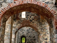 Checking out the ruins in Sigtuna (Kayaking Sweden Sept 2023)