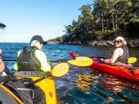 Floating with a tailwind (Kayaking Sweden Sept 2023)