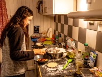 Kitchen chaos (Kayaking Sweden Sept 2023)