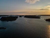 Nearing sunset (Kayaking Sweden Sept 2023)