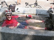 Chris cools off (Lago di Garda, Italy)