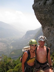 Frauke and Cris (Lago di Garda, Italy)