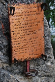 Sign in Italian (Lago di Garda)