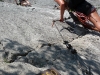 Climbing the klettersteig (Lago di Garda, Italy)
