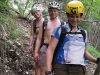 Walking down the steep little track (Lago di Garda, Italy)
