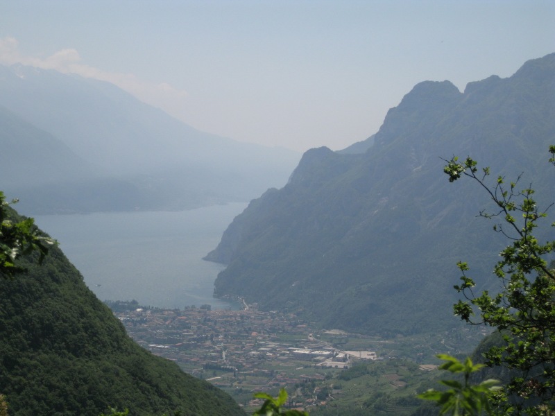 View of lake from the east side (Lago di Garda)