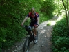 Cris on mountain bike (Lago di Garda)