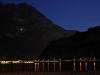 View across lake at night 2 (Lago di Garda)
