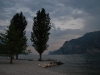 By the lake in the evening (Lago di Garda, Italy)